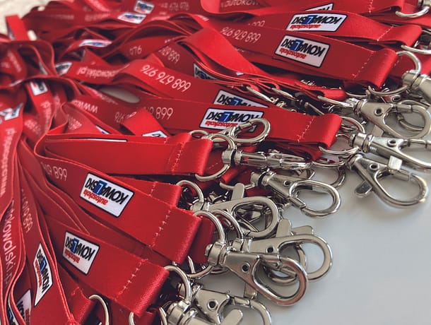 gadżety reklamowe smyczki