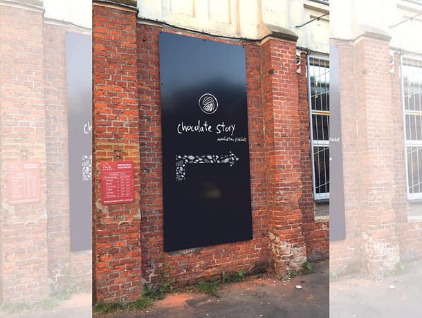 Tablica informacyjna druk UV bezpośredni