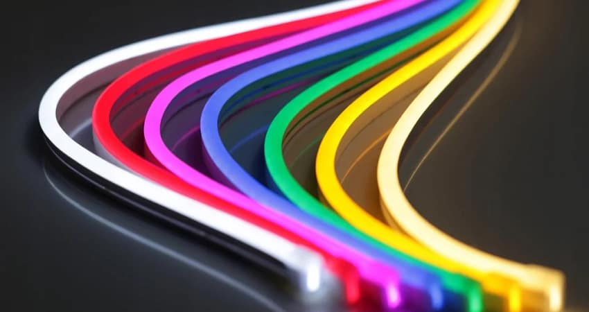 Neon LED Flex różne kolory